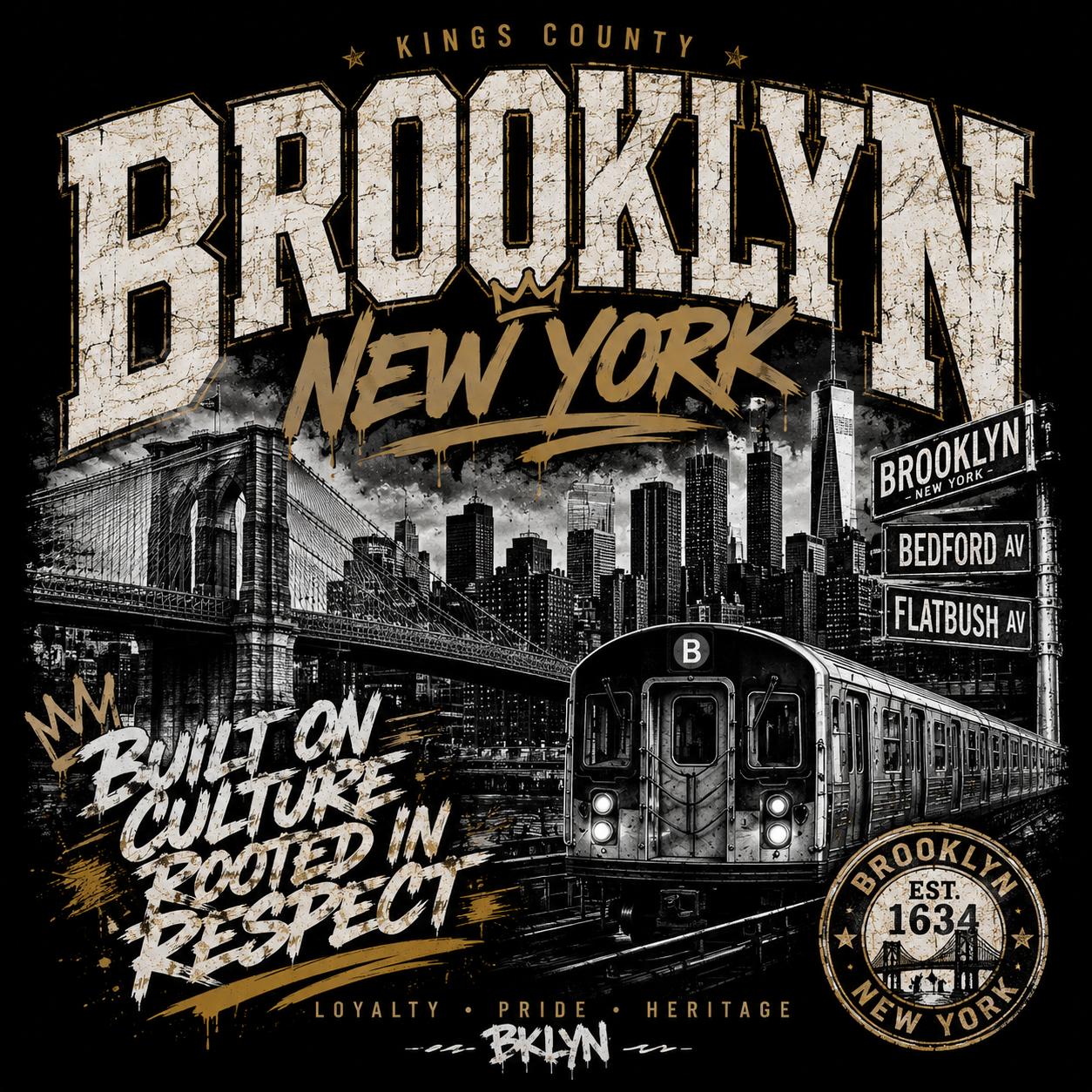 Brooklyn – Built on Culture™ Tee