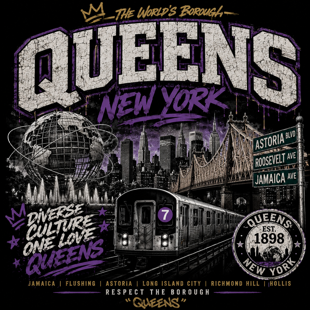 Queens – The World’s Borough™ Tee