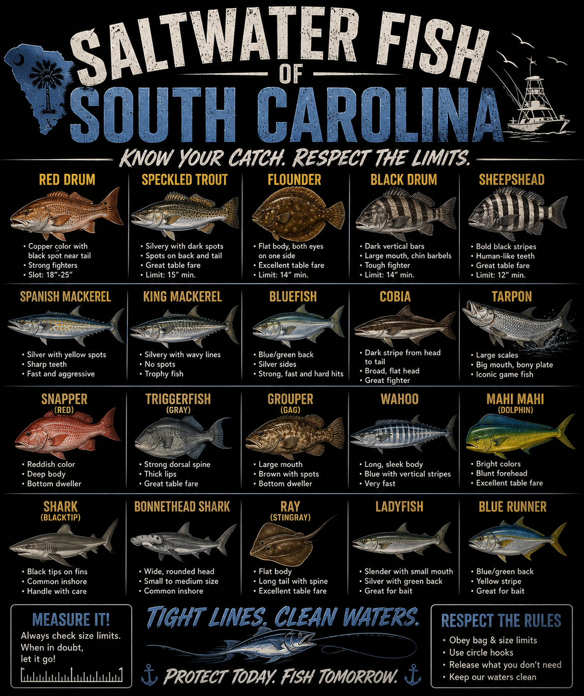 Saltwater Fishing in South Carolina
